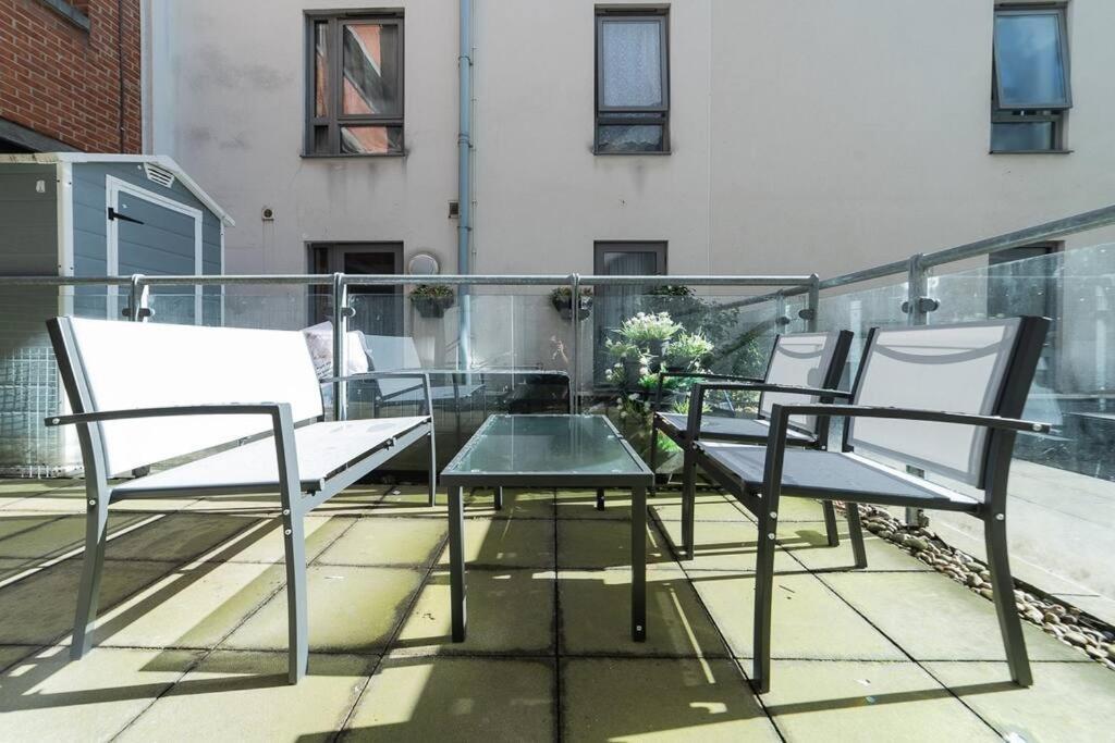 Liverpool St Shoreditch London Terrace Apartment Exterior foto