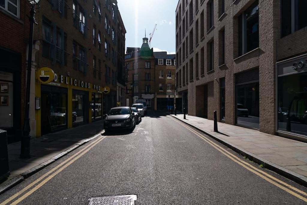 Liverpool St Shoreditch London Terrace Apartment Exterior foto