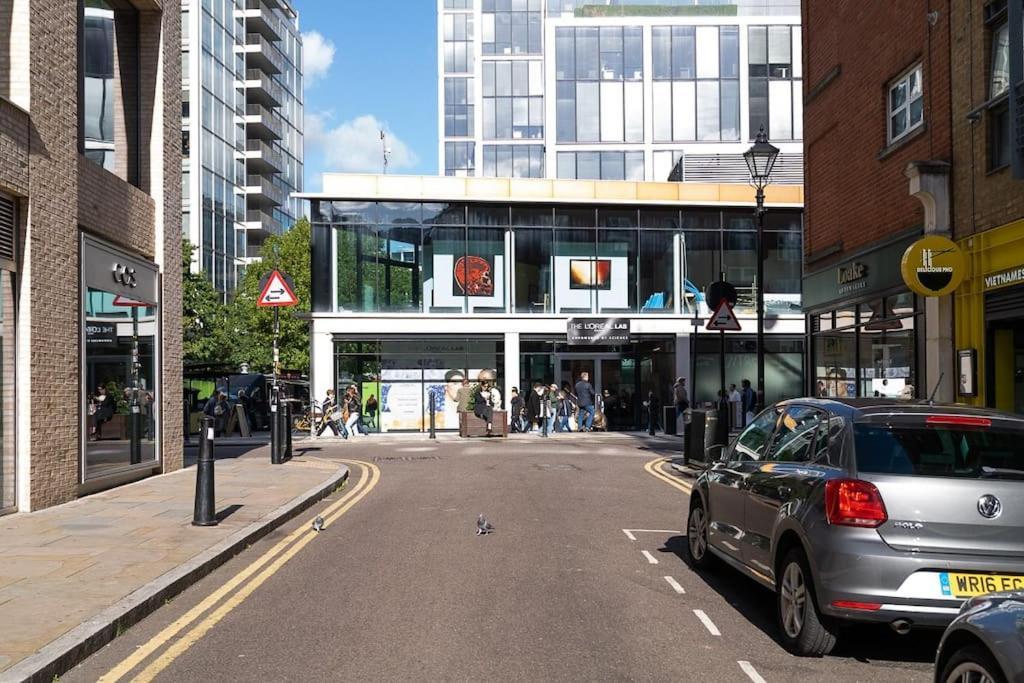 Liverpool St Shoreditch London Terrace Apartment Exterior foto